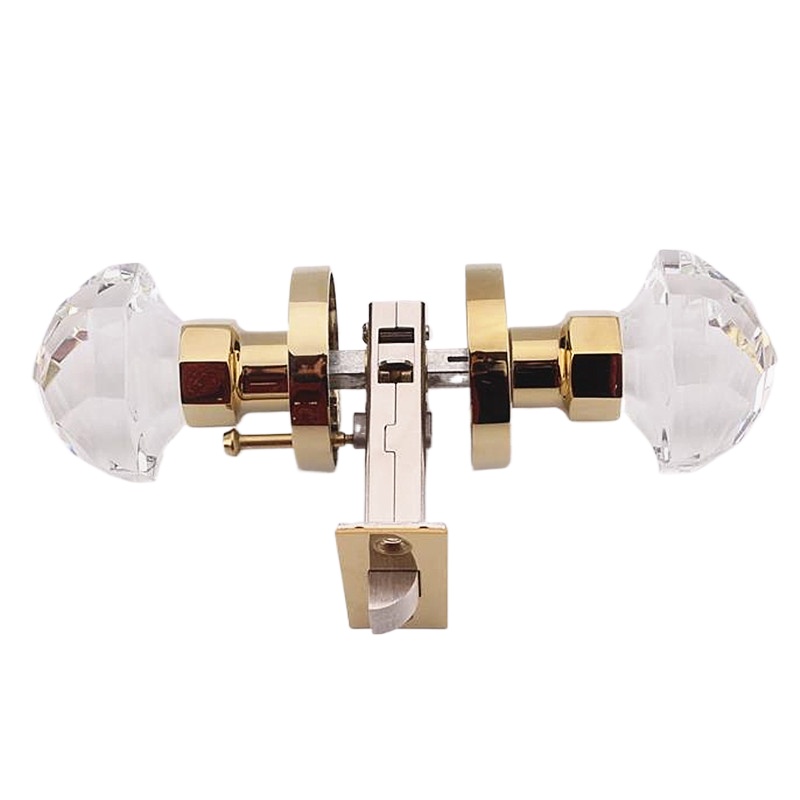 Furniture Hardware Fitting - Serrure à poignée Globe en verre