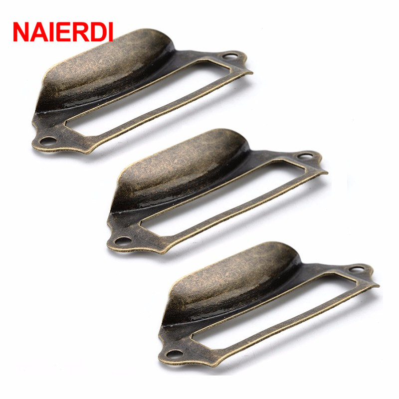 Furniture Hardware Names - NAIERDI – porte-étiquette métallique en laiton