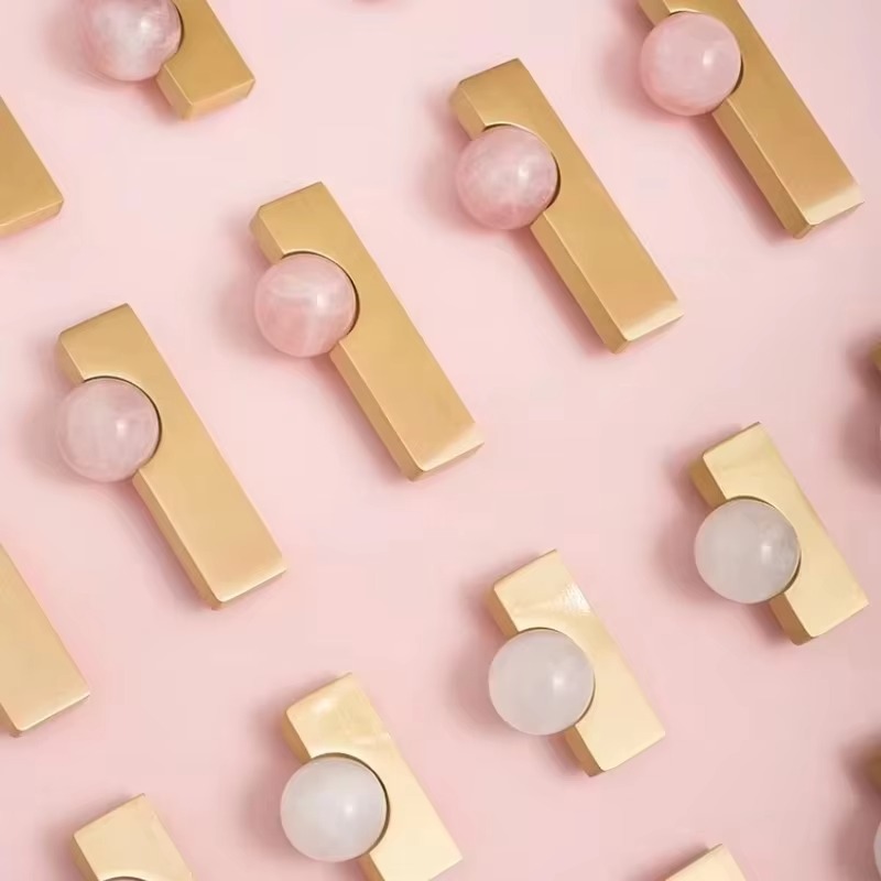 Boule de cristal blanche + poi - Furniture Hardware Drop Pulls avis et prix
