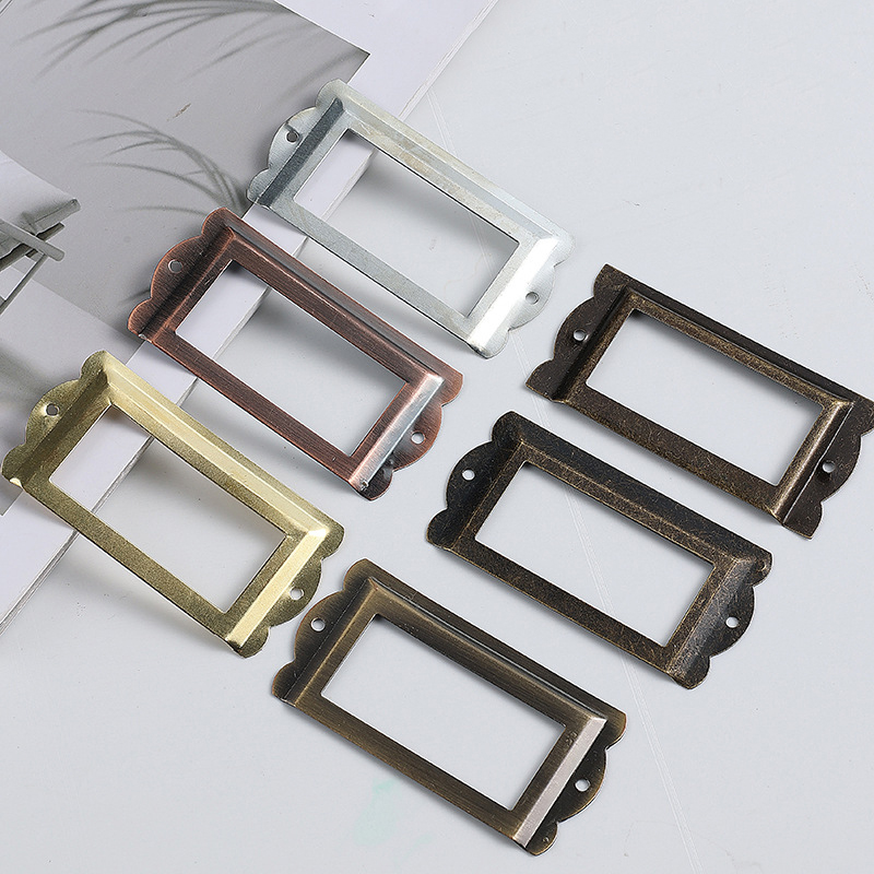 Porte-étiquette vintage pour c - Furniture Hardware Names avis et prix